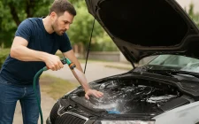 Kako bezbjedno oprati motor automobila: Vodič korak po korak