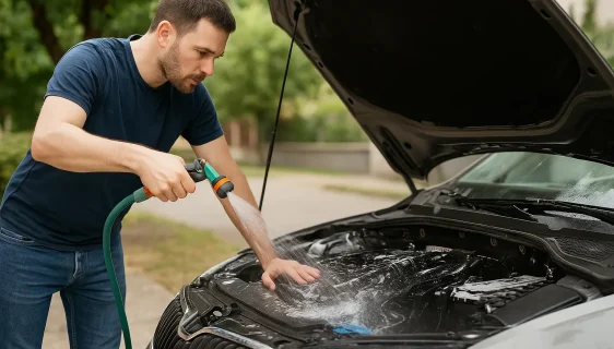 Kako bezbjedno oprati motor automobila: Vodič korak po korak