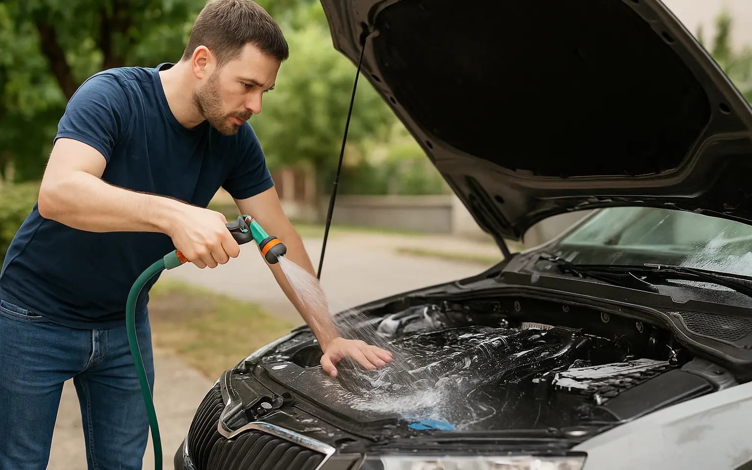 Kako bezbjedno oprati motor automobila: Vodič korak po korak