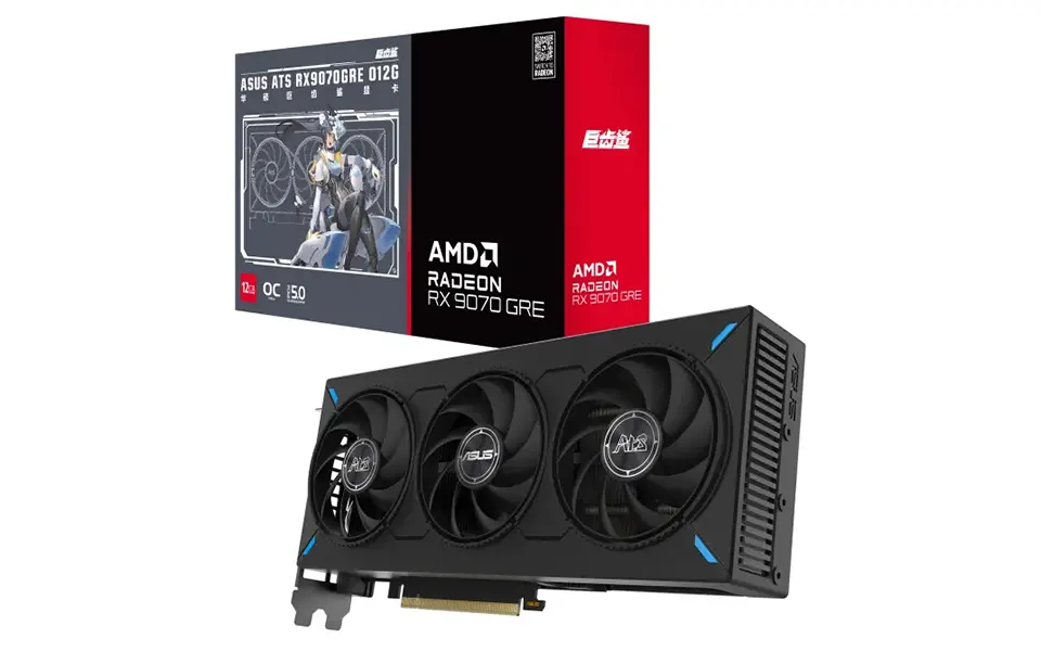 ASUS lansirao ATS Megalodon Radeon RX 9070 GRE 12GB grafičku karticu u Kini