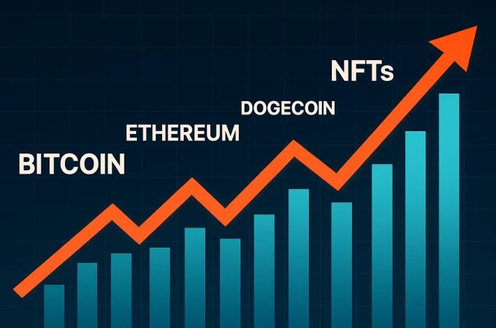 Kripto tržište u maju 2025: Bitcoin dostigao rekord, Ethereum skočio 43%, DeFi i NFT sektor u porastu