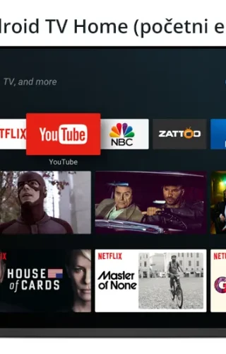Android TV Home (početni ekran)