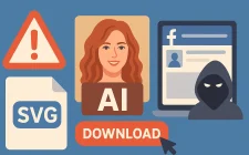 Opasni SVG fajlovi: Kako hakeri koriste Facebook i AI slike za širenje malvera