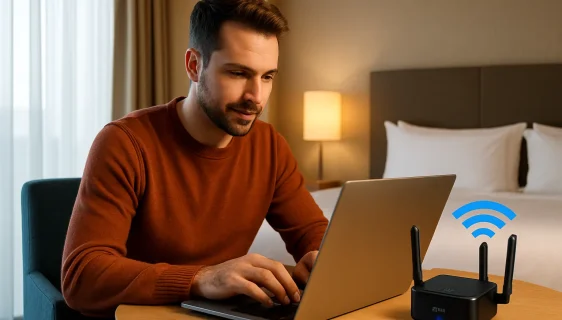 ASUS predstavio RT-BE58 Go: Kompaktni WiFi 7 ruter za sigurnu vezu u pokretu