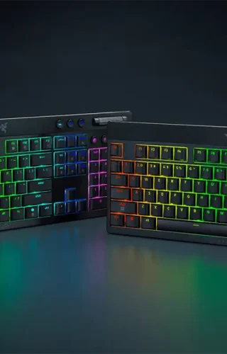 Razer niskoprofilne BlackWidow V4 tastature sa HyperSpeed bežičnom tehnologijom