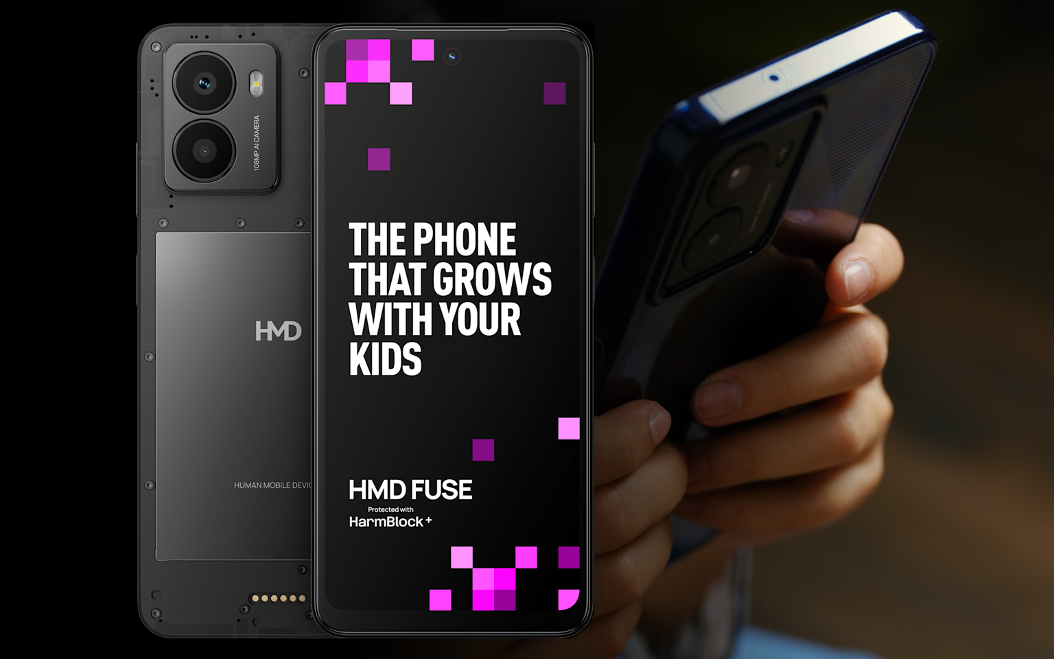 HMD Fuse lansiran: 108MP kamera, Snapdragon 4 Gen 2 i HarmBlock+ roditeljske kontrole