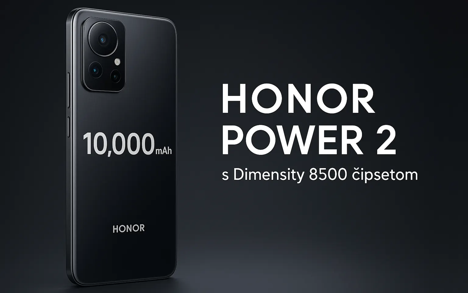 Honor Power 2: Telefon sa baterijom od 10.000 mAh i Dimensity 8500 čipsetom
