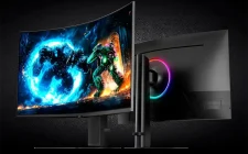 Samsung Odyssey G7 G75F 37" 4K 165Hz zakrivljeni gejming monitor