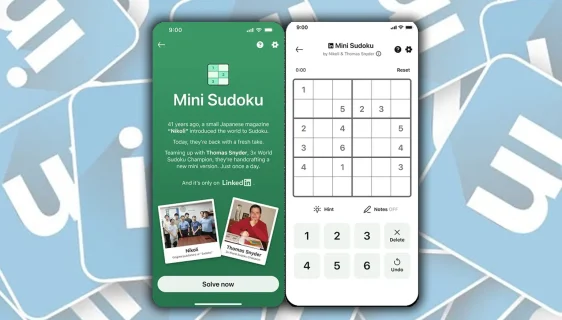 LinkedIn dodao Mini Sudoku u svoju kolekciju igara