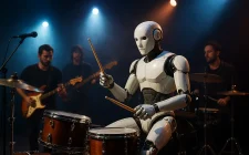Humanoidni robot bubnjar pokazuje potencijal za izražajno muzičko izvođenje