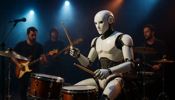 Humanoidni robot bubnjar pokazuje potencijal za izražajno muzičko izvođenje