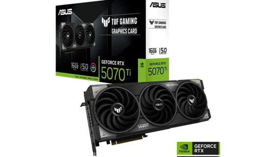 ASUS TUF Gaming RTX 5070 Ti 16GB GDDR7