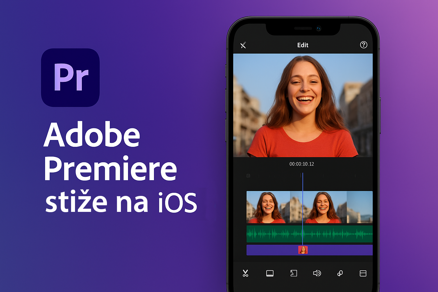 Adobe Premiere video editor stiže na iOS ovog mjeseca