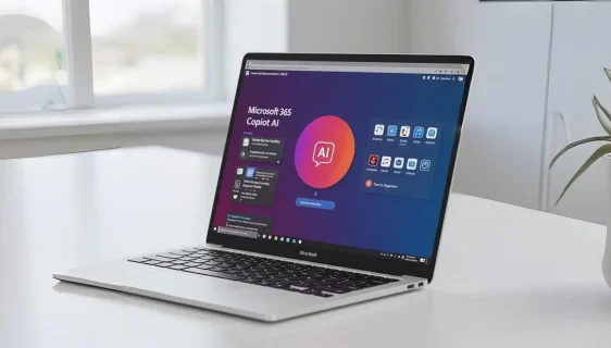 Microsoft 365 Copilot AI - ilustracija