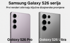 Samsung Galaxy S26 serija: Prvi renderi otkrivaju ključne dizajnerske promjene