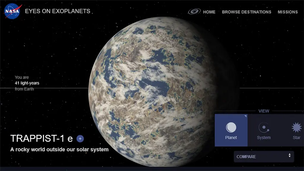 Trappist-1-e (Foto: NASA)