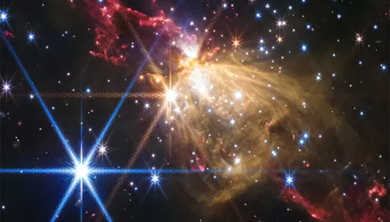 James Webb snimio spektakularanu erupciju - zvjezdani mlaz dug osam svjetlosnih godina (Foto: NASA)