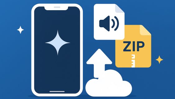 Google Gemini aplikacija sada podržava audio i ZIP fajlove
