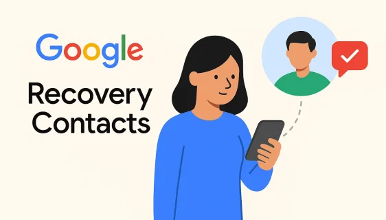 Google uvodi „Recovery Contacts“ – novi način za siguran povratak izgubljenog Google naloga
