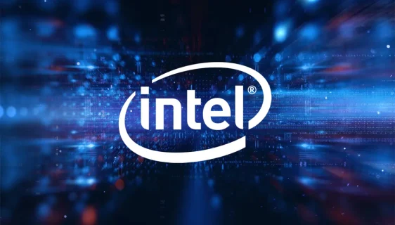 Intel logo ilustracija