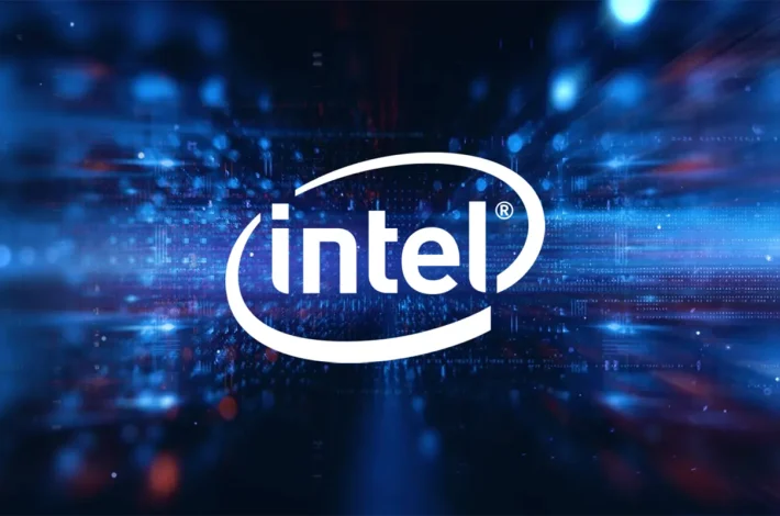 Intel logo ilustracija