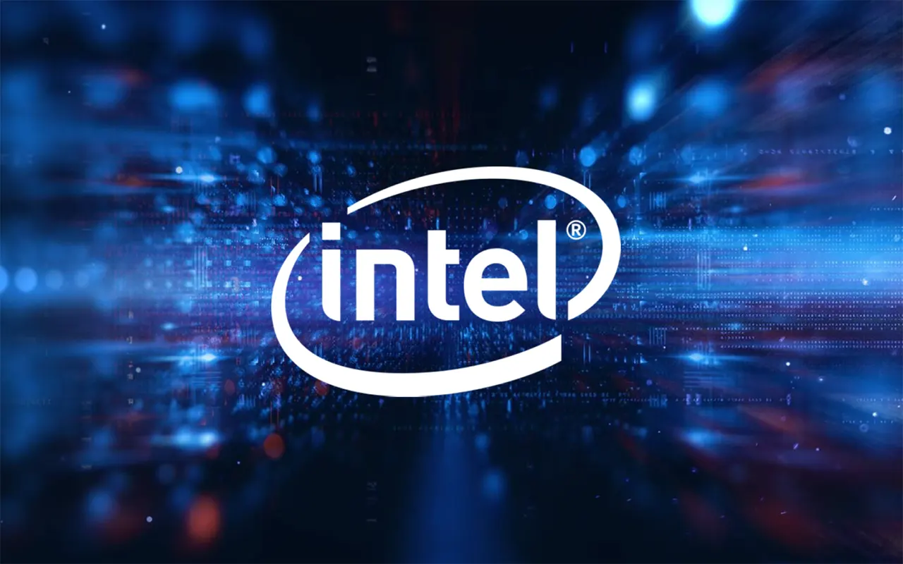 Intel logo ilustracija