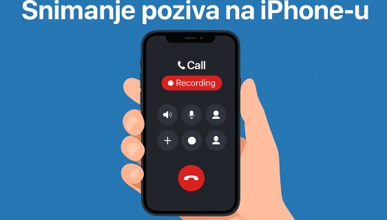Kako snimiti pozive na iPhone-u a kako preslušati i upravljati snimcima
