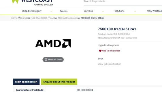 Westcoast screenshot