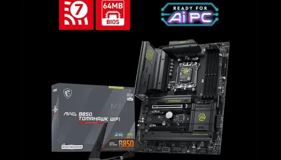 MSI MAG B850 TOMAHAWK WIFI matična ploča MAG B850 TOMAHAWK WIFI Non-MAX Edition