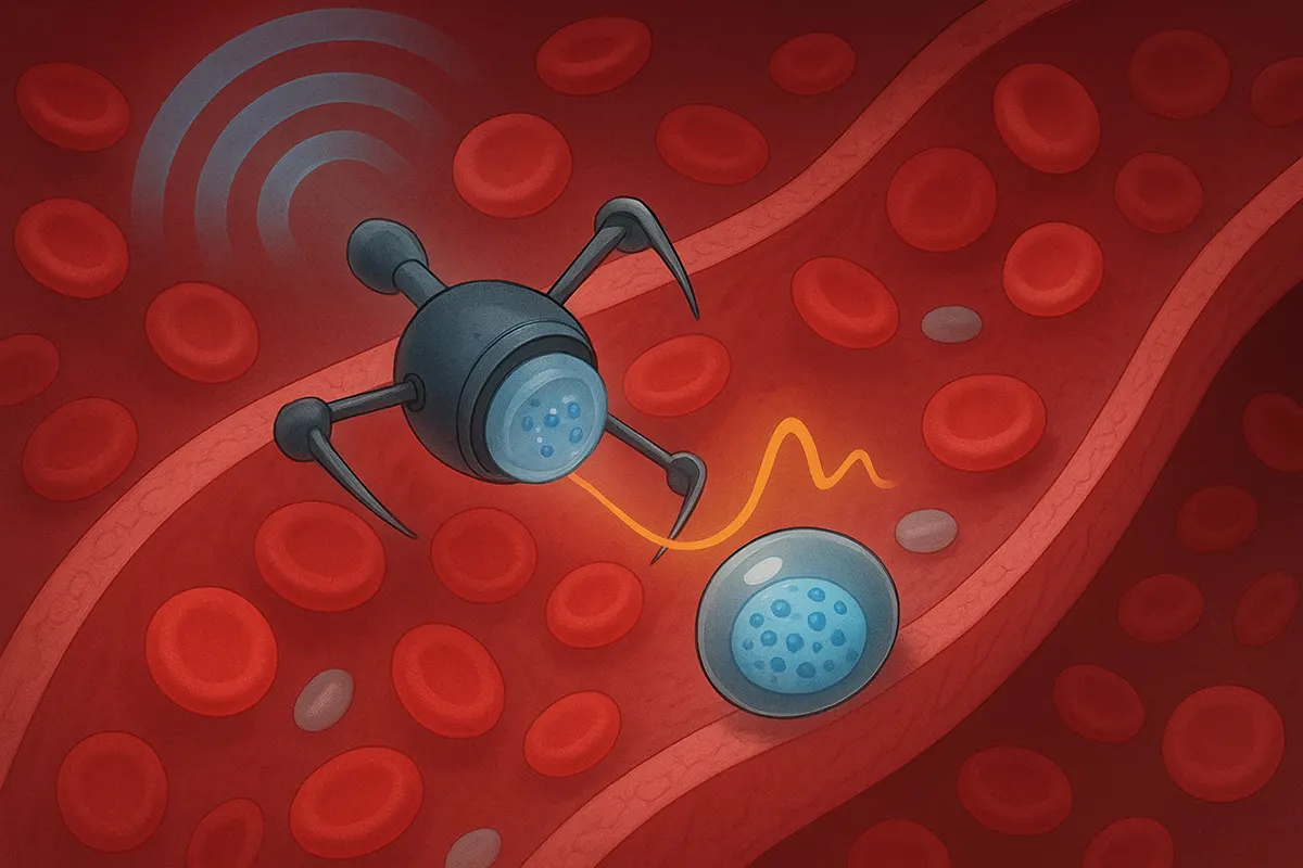 Mikroroboti u krvnim sudovima (Foto: ilusttracija, AI ChatGPT)