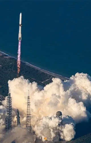 Bezosova raketa New Glenn poletjela prema Marsu (Foto: Blue Origin, X )