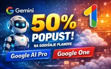 Google snižava cijenu Google AI Pro godišnjeg plana za 50% za nove korisnike