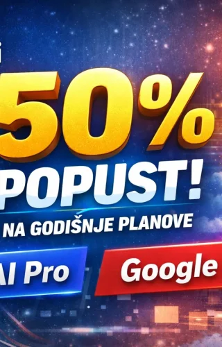 Google snižava cijenu Google AI Pro godišnjeg plana za 50% za nove korisnike