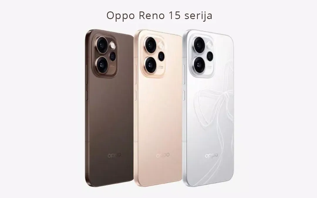 Oppo Reno 15 serija stigla: Pro Max, Pro i standardni model sa AMOLED ekranima i naprednim kamerama