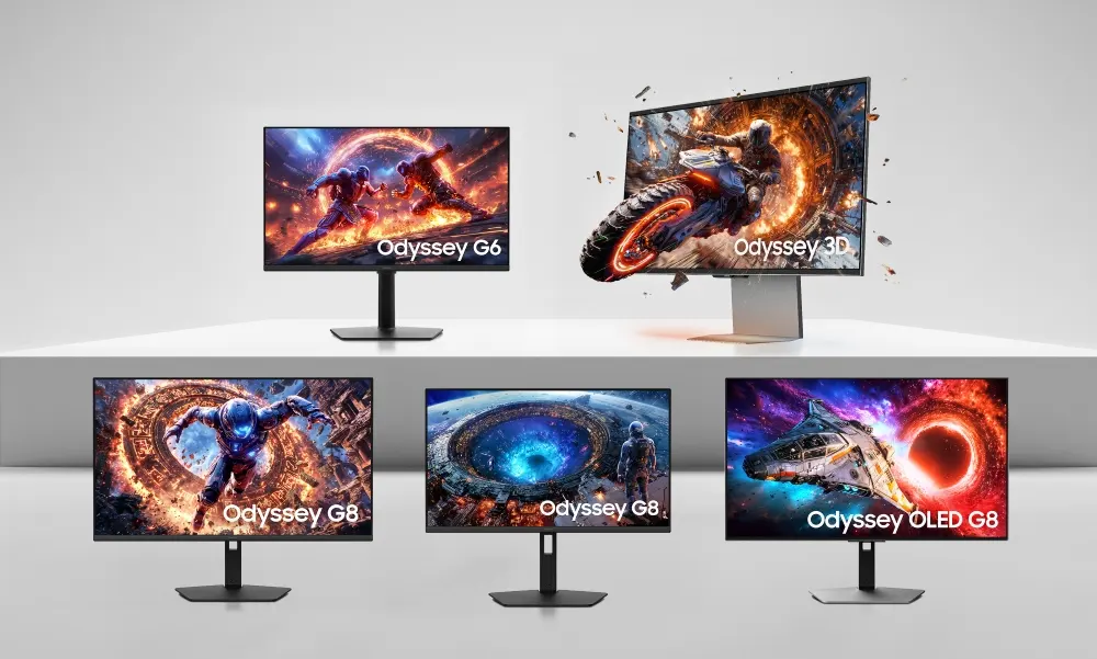 Samsung Odyssey 2026 serija gejming monitora