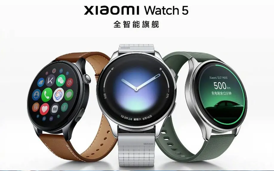 Xiaomi Watch 5 predstavljen: Pametni sat s EMG senzorom i AMOLED ekranom