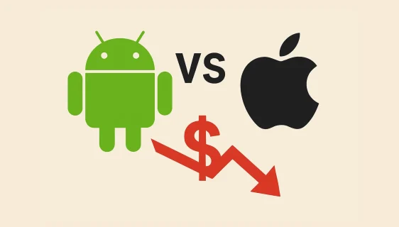 Android vs Apple, pad cijena flegšipa (Foto: Ilustracija, ChatGPT, IT mixer)