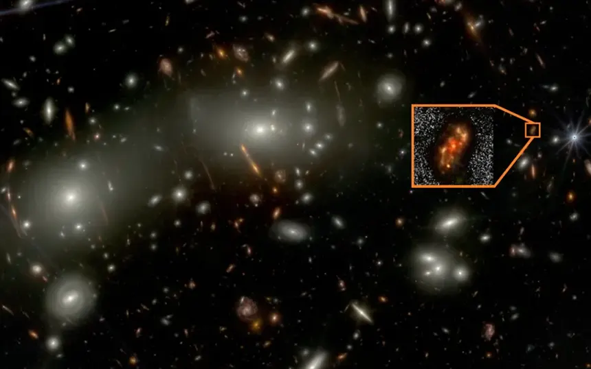 Pronađena drevna “bliznakinja” Mliječne staze stara 12 milijardi godina (Foto: © NASA/ESA/CSA)