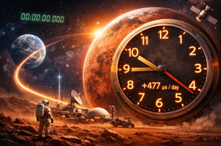 Satovi na Marsu kucaju brže nego na Zemlji: Izazov za buduće misije i svemirski internet
