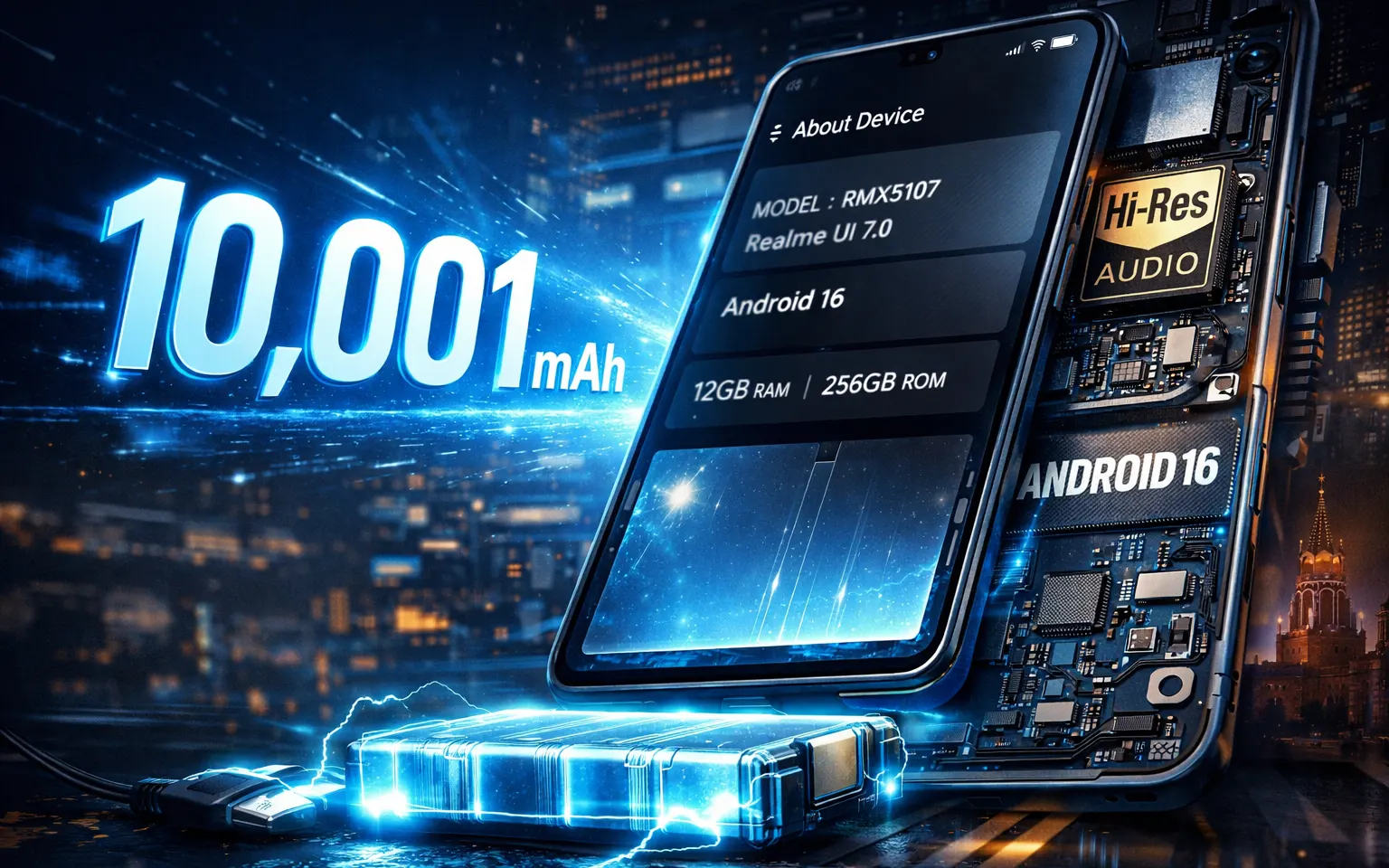 Realme sprema telefon sa baterijom od 10.001mAh