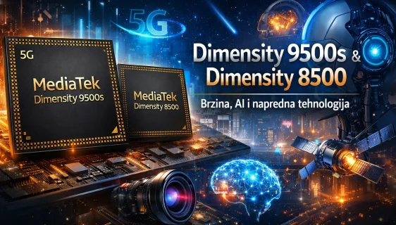 MediaTek predstavio Dimensity 9500s i Dimensity 8500 čipsete s fokusom na AI i visoke performanse