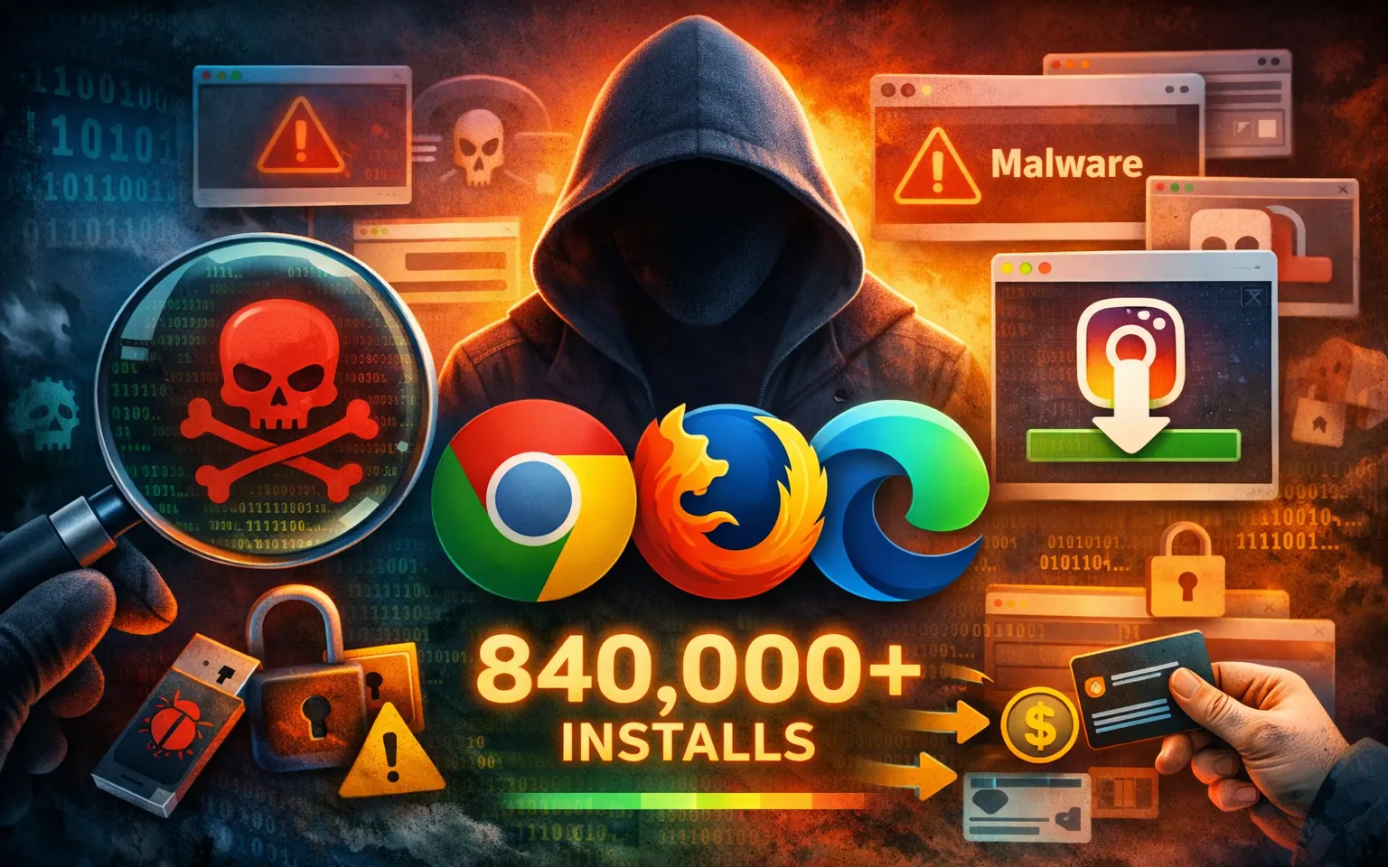 Otkriveno 17 zlonamjernih ekstenzija: GhostPoster kampanja i dalje ugrožava korisnike pretraživača