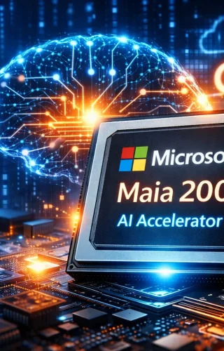 Microsoft Maia 200: Novi AI čip donosi bržu inferenciju i niže troškove u Azure cloudu