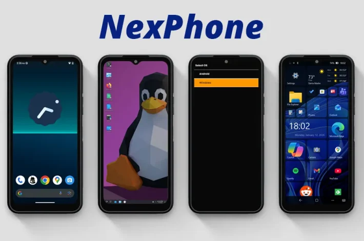NexPhone predstavljen: Pametni telefon sa Androidom, Linuxom i Windowsom 11