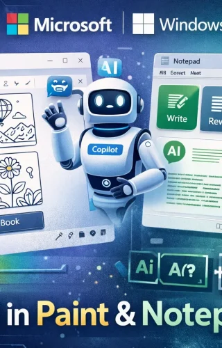 Microsoft donosi AI funkcije u Paint i Notepad na Windows-u 11