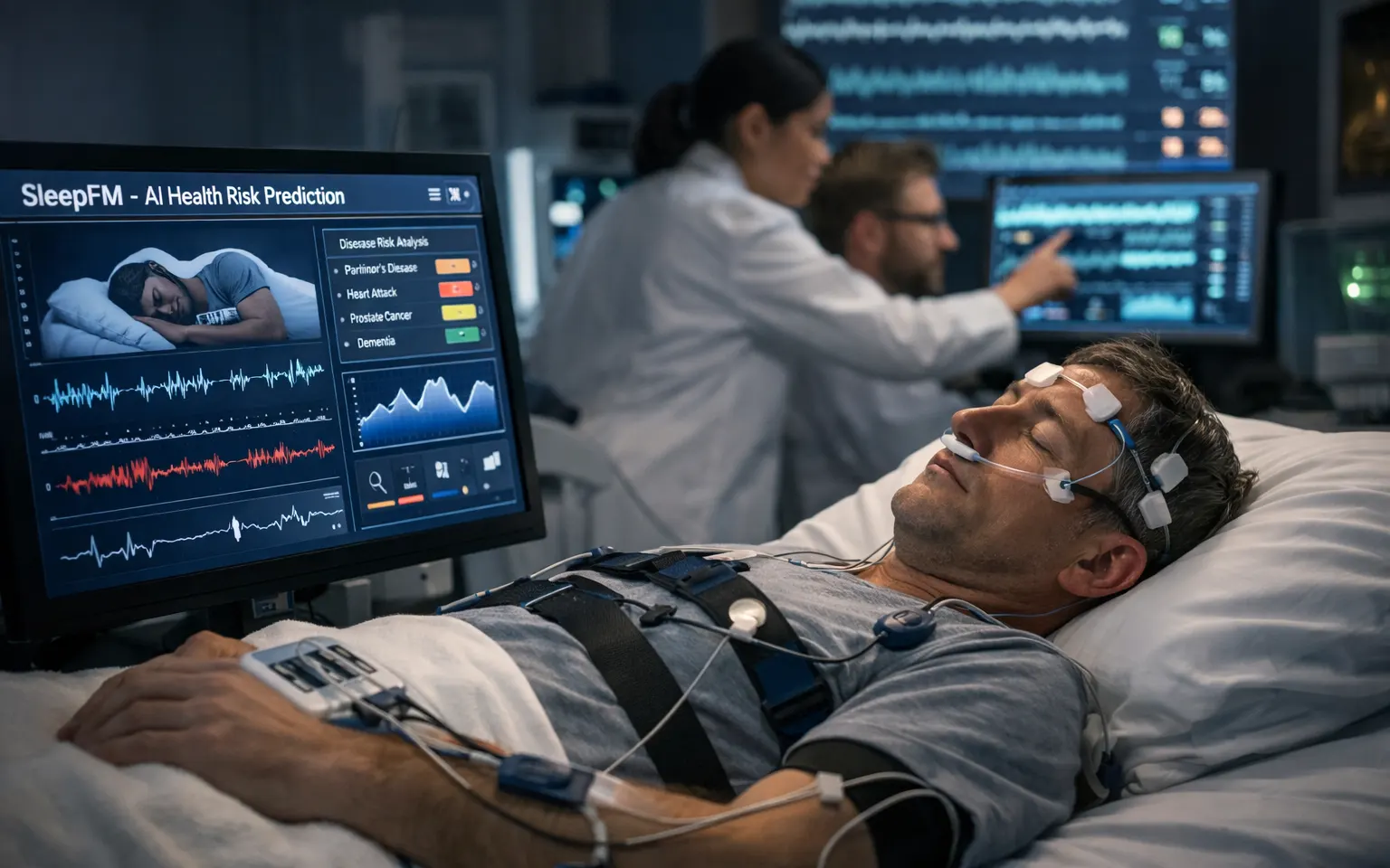 AI model iz sna: Kako jedna noć spavanja može otkriti rizik od više od 100 bolesti