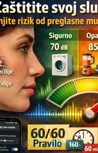 Kako da bezbjedno koristite slušalice i smanjie rizik od oštećenja sluha zbog preglasne muzike