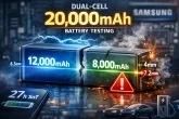 Samsung testira dual-cell 20.000mAh silikon–karbonsku bateriju