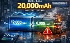 Samsung testira dual-cell 20.000mAh silikon–karbonsku bateriju