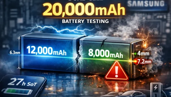 Samsung testira dual-cell 20.000mAh silikon–karbonsku bateriju